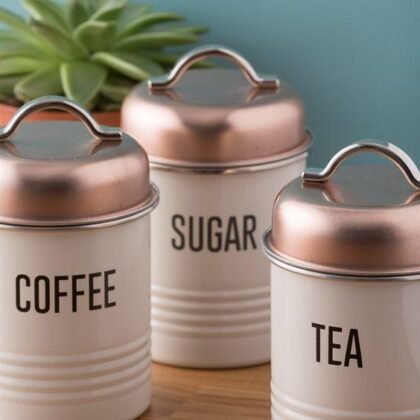 Tea, Coffee, Sugar Storage